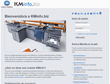 Tablet Screenshot of kminfo.biz